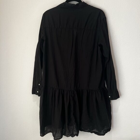 Grayson Frank & Eileen The Changemaker Mini Dress Women Size M Black Long Sleeve - Picture 6 of 9
